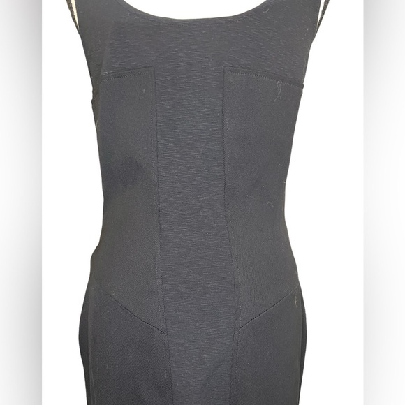 Diane Von Furstenberg Ulani Black Sheath Dress - Picture 4 of 16
